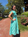 J. Marie Mayci Bow Slv Midi Dress - J. Marie Collections