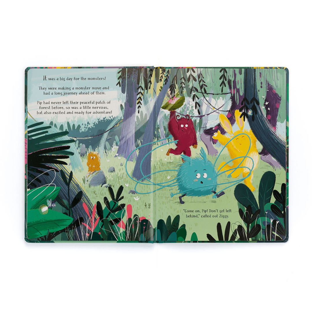 Jellycat A Monster Called Pip Book - Jellycat