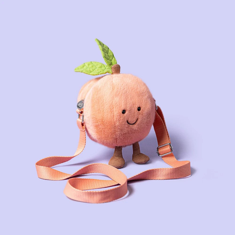 Jellycat Amuseables Peach Shoulder Bag - Jellycat