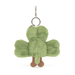 Jellycat Amuseables Siofra Shamrock Bag Charm - Jellycat