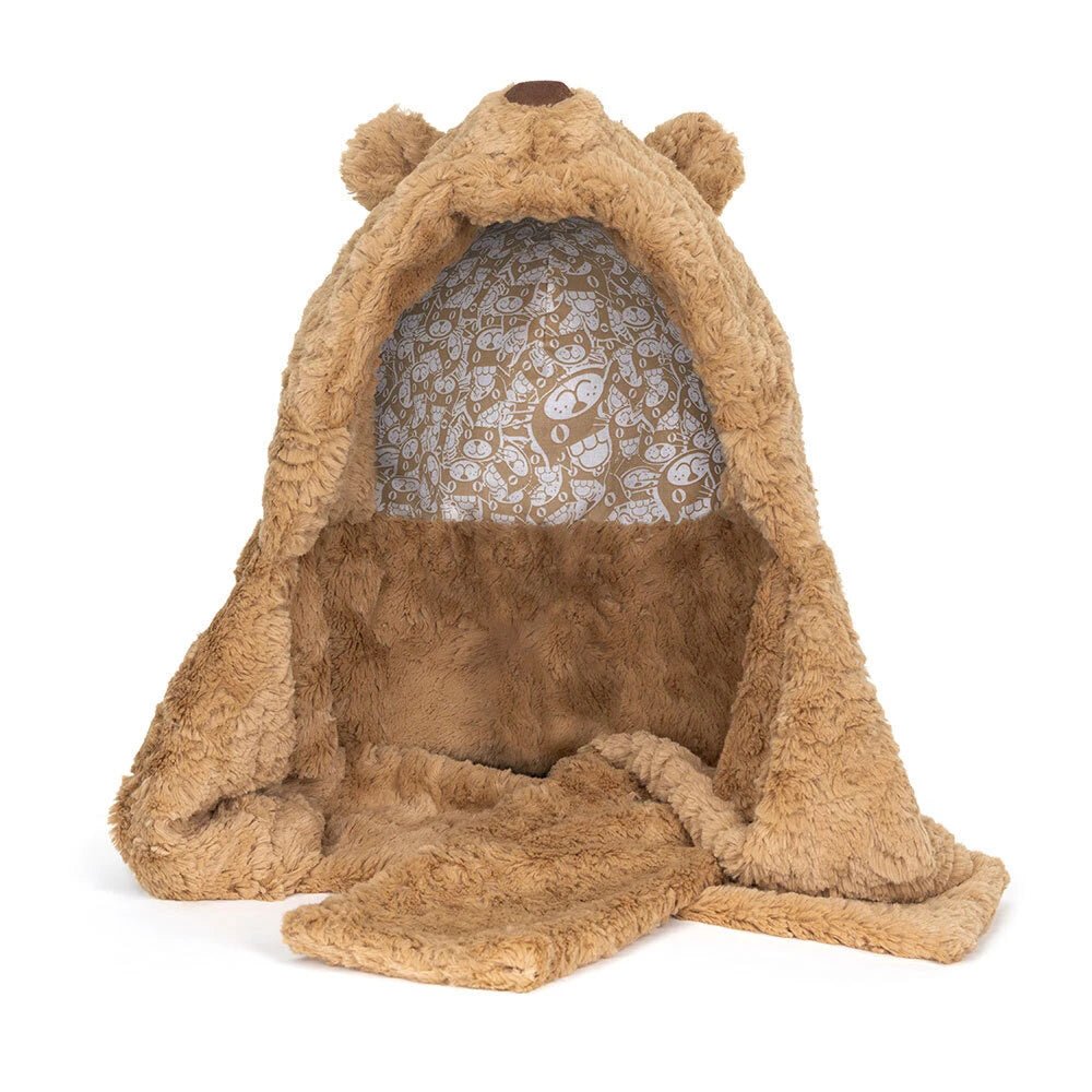 Jellycat Bartholomew Bear Bundlesnug, view 2