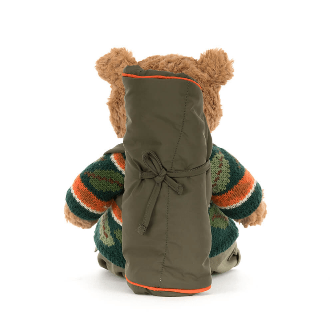 Jellycat Bartholomew Bear Hiking Outfit - Jellycat
