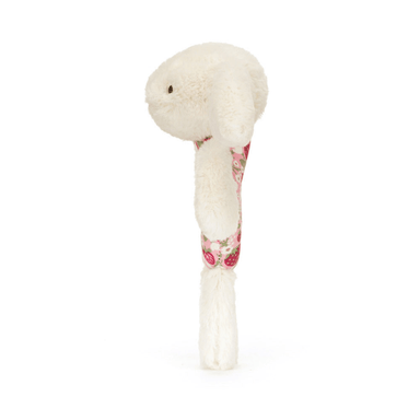 Jellycat Blossom Cream "Berry" Bunny Ring Rattle - Jellycat