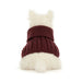 Jellycat Munro Scottie Dog Winter Jumper - Jellycat