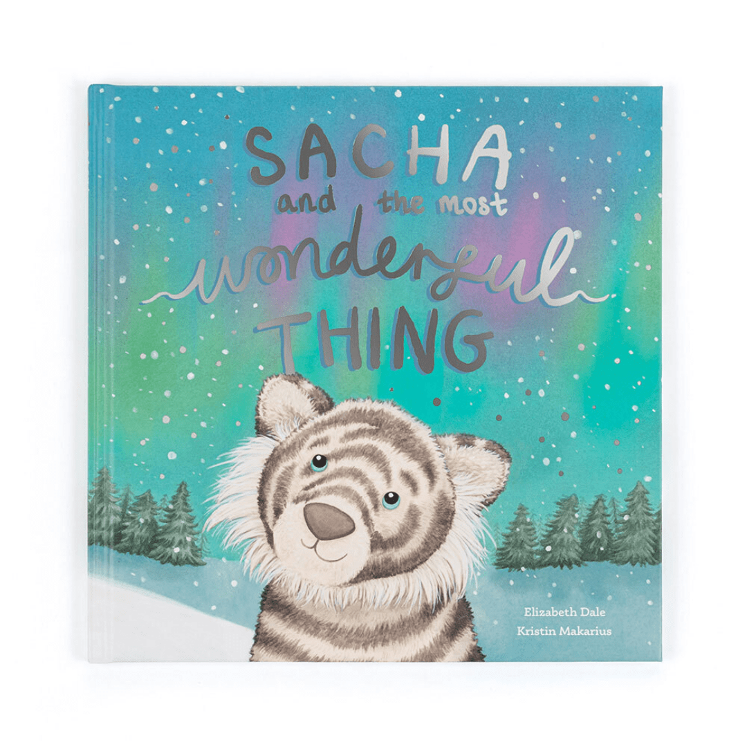 Jellycat Sacha and the Most Wonderful Thing Book - Jellycat