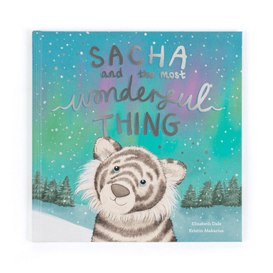 Jellycat Sacha and the Most Wonderful Thing Book - Jellycat