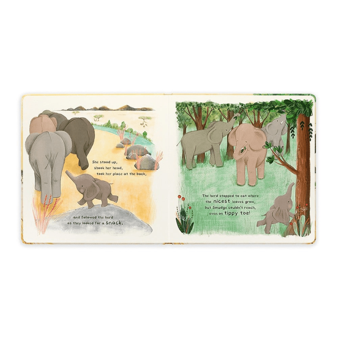 Jellycat Smudge the Littlest Elephant Book - Jellycat