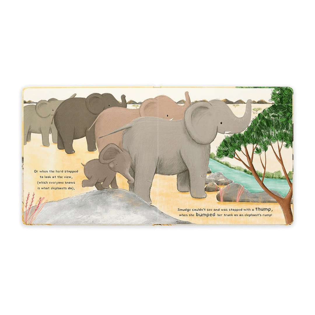 Jellycat Smudge the Littlest Elephant Book - Jellycat