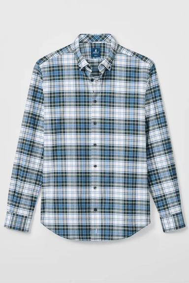 Johnnie-O Chimney Rock Tartan Buttondown- Sailor - Johnnie-O