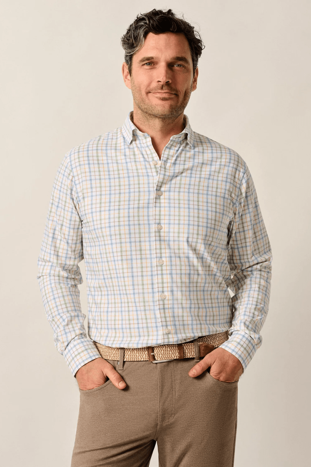 Johnnie - O Maarten Button Down - Moss - Johnnie - O