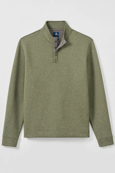 Johnnie-O Rockwells Pullover- Forest - Johnnie-O