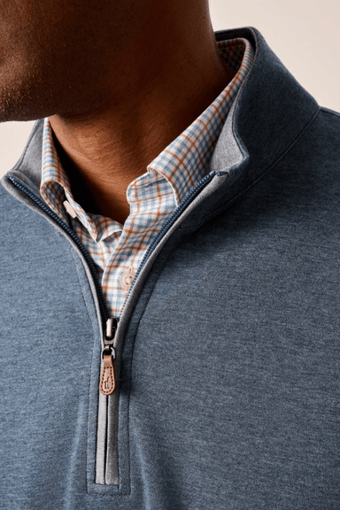 Johnnie-O Sully Quarter Zip - Helios Blue - Johnnie-O