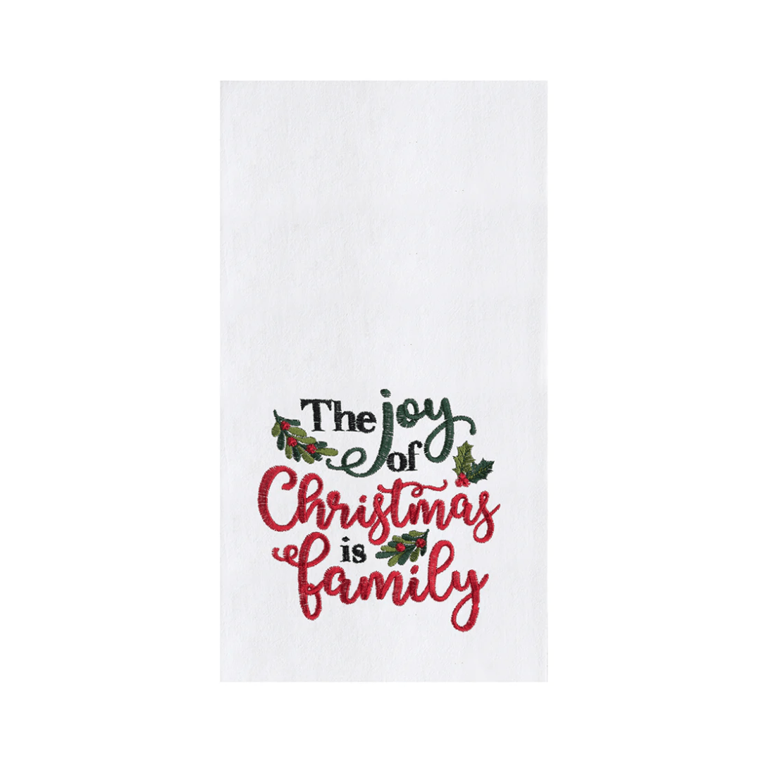 Joy Of Christmas Towel - C&F Enterprise