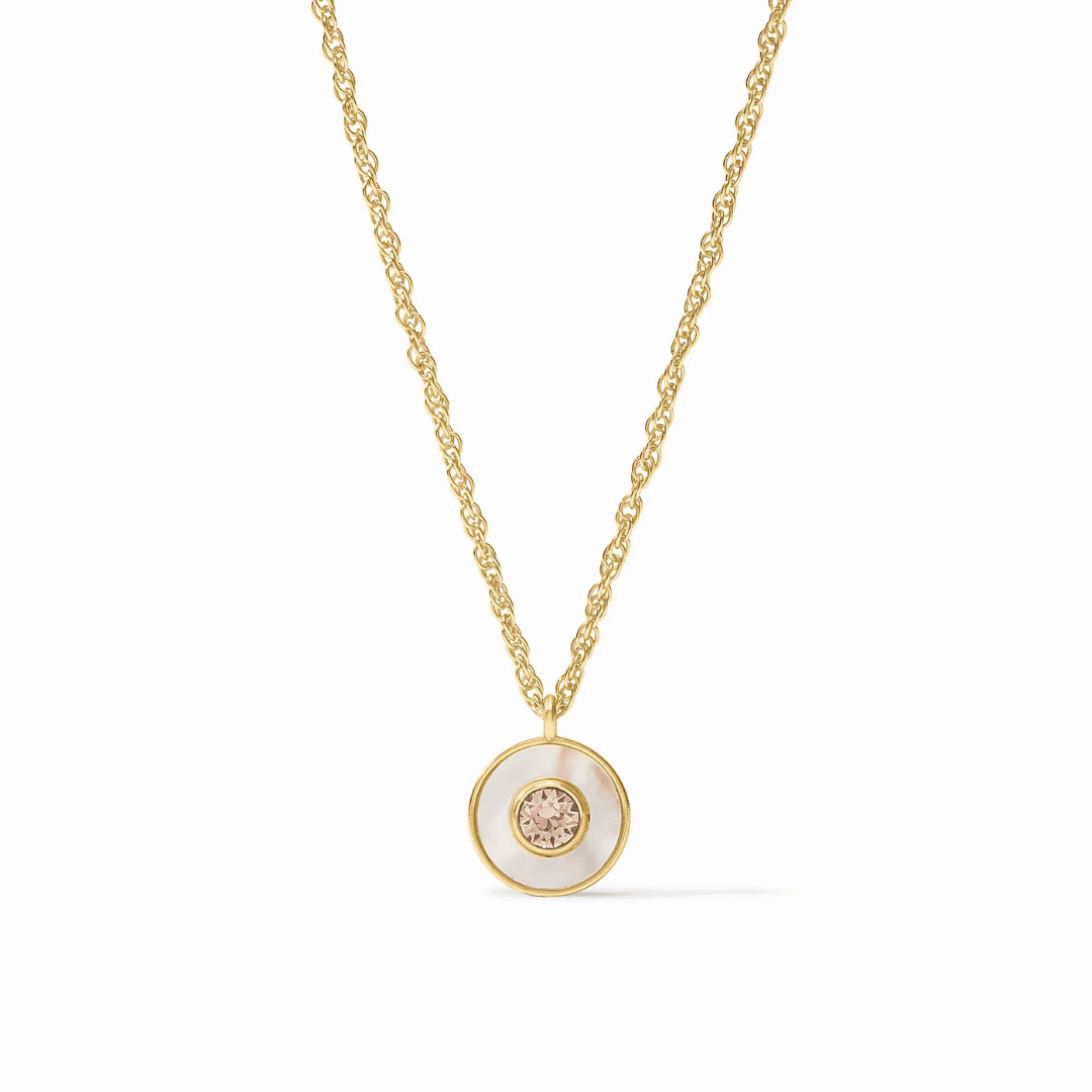Julie Vos Colette Circle Delicate Necklace - Julie Vos