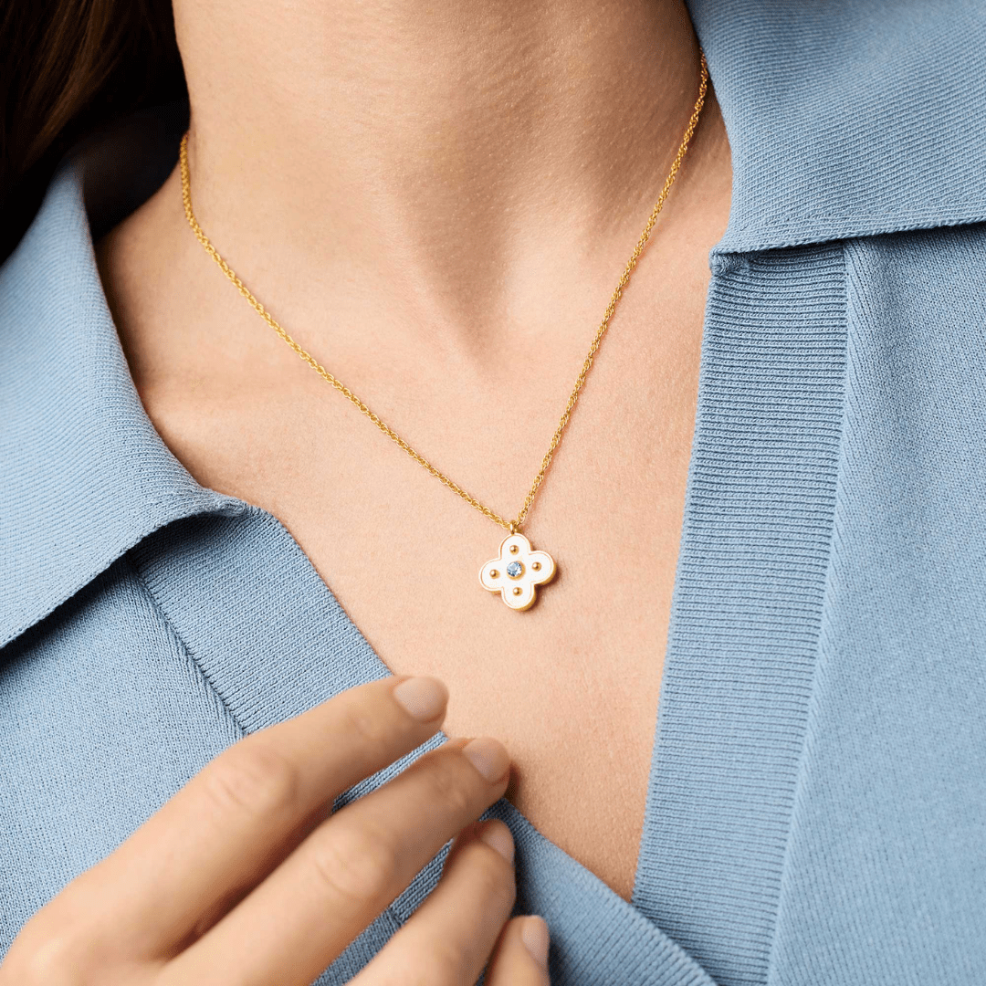 Julie Vos Colette Delicate Necklace - Champagne - Julie Vos