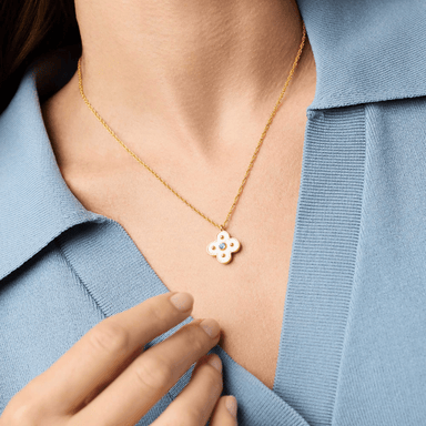 Julie Vos Colette Delicate Necklace - Champagne - Julie Vos