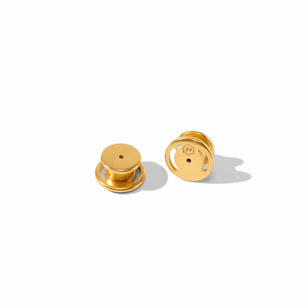 Julie Vos Essex Hoop & Charm Earrings- Mother of Pearl - Julie Vos