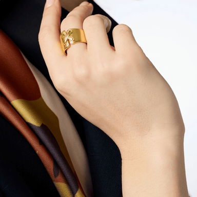 Julie Vos Essex Ring- Gold - Julie Vos