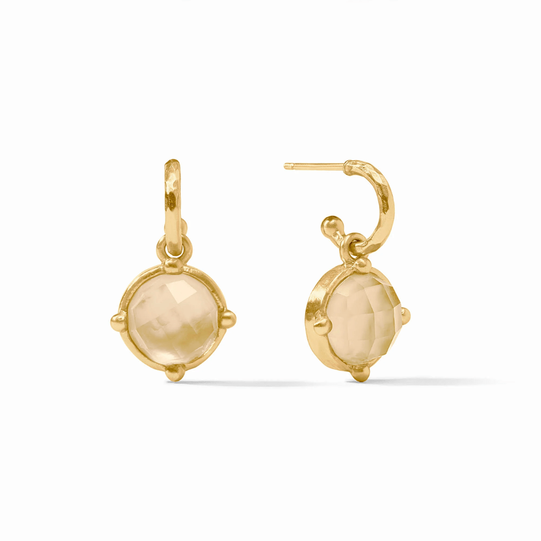 Julie Vos Honeybee Hoop & Charm Earring - Julie Vos