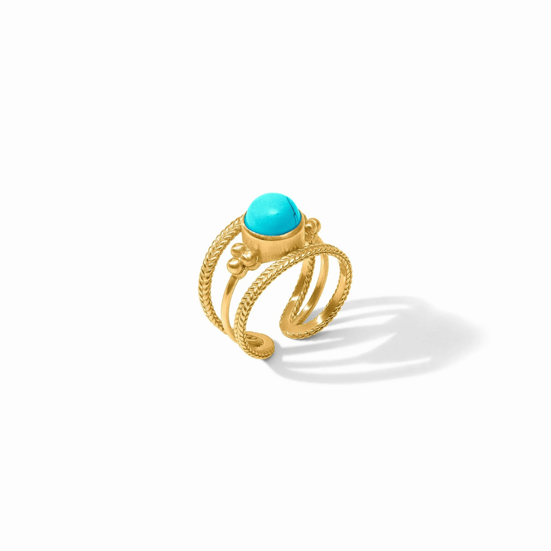 Julie Vos Hydra Ring - Turquoise Blue - Julie Vos