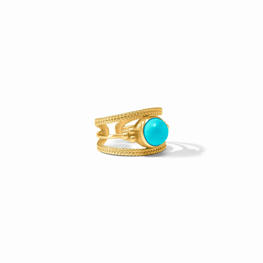 Julie Vos Hydra Ring - Turquoise Blue - Julie Vos