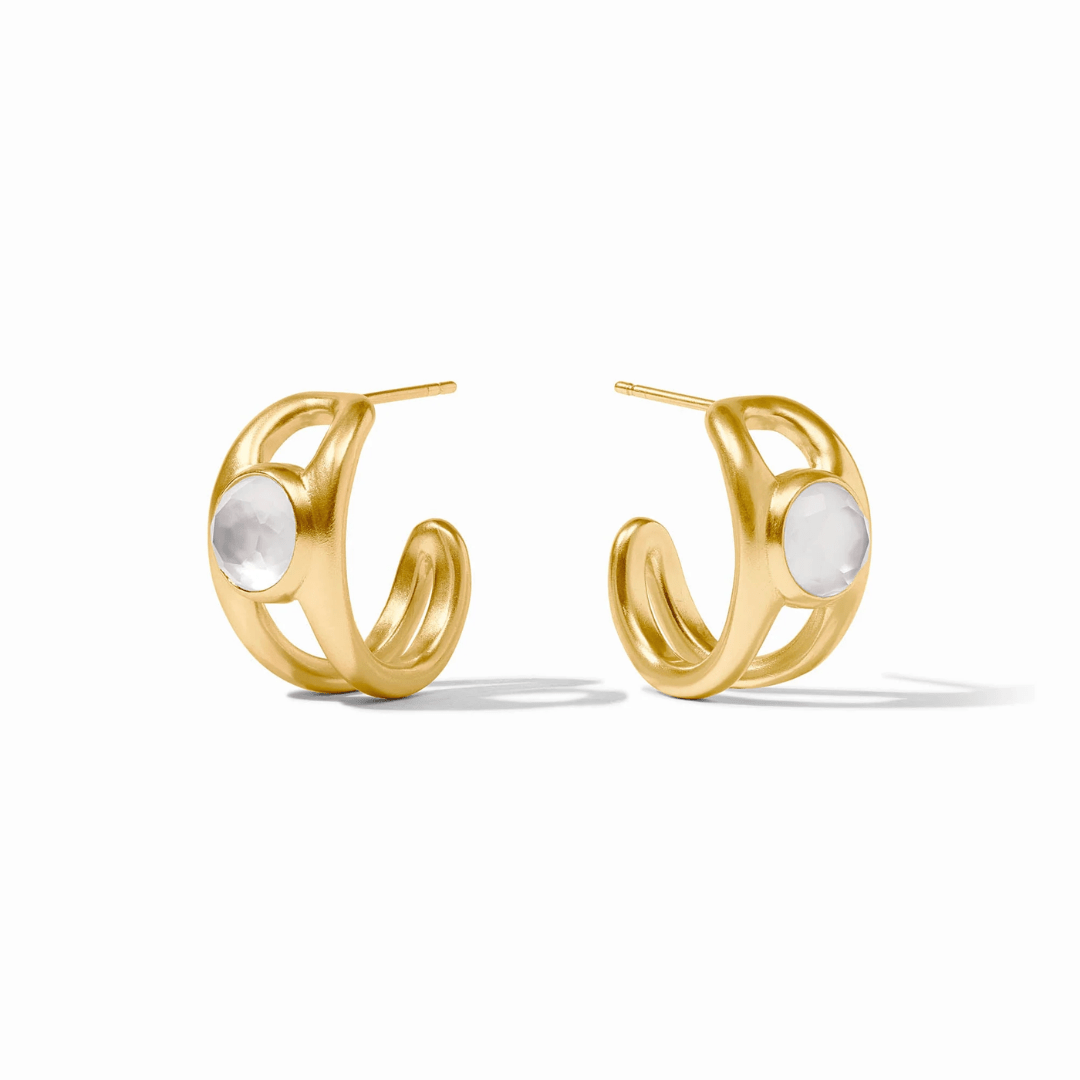 Julie Vos Laguna Stone Hoop - Julie Vos