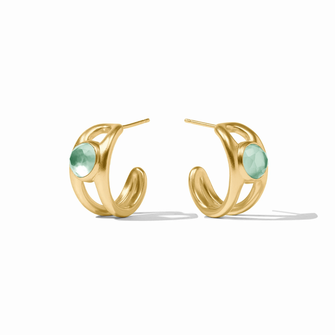 Julie Vos Laguna Stone Hoop - Julie Vos