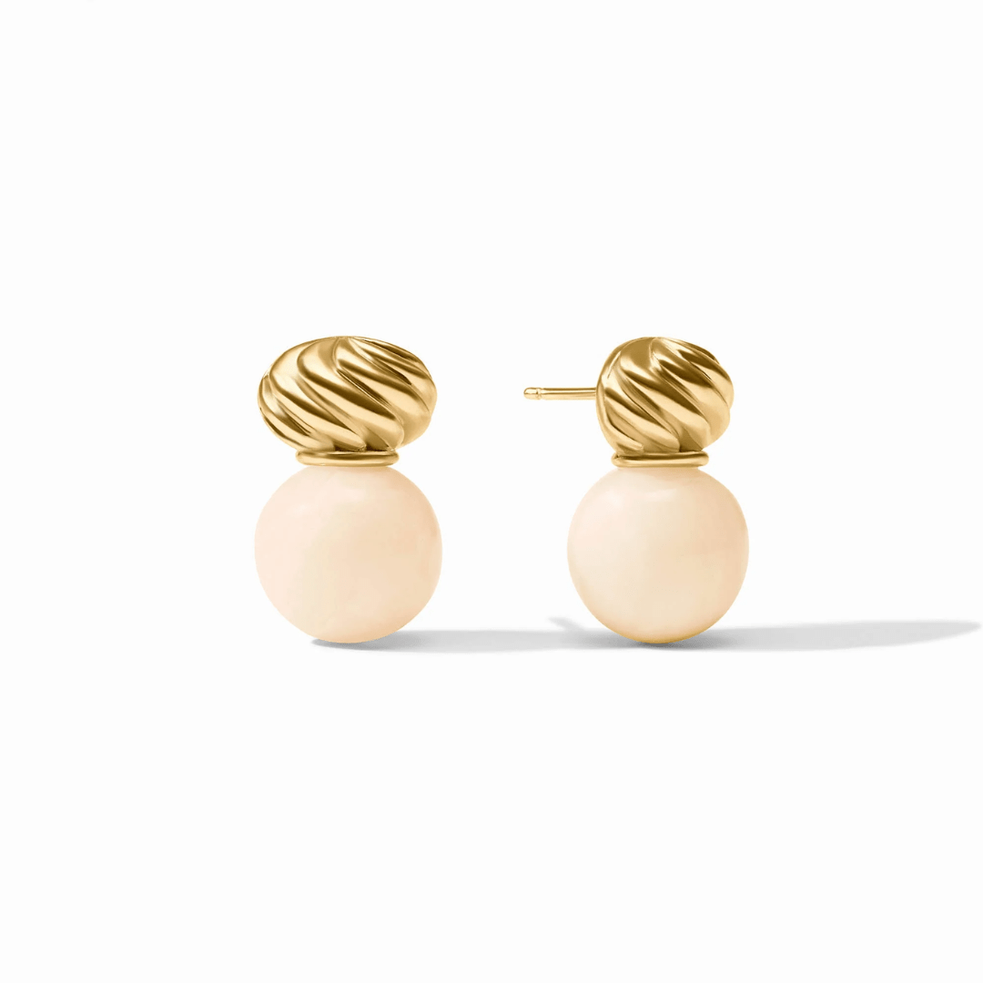 Julie Vos Ravello Midi Earring- Ivory - Julie Vos
