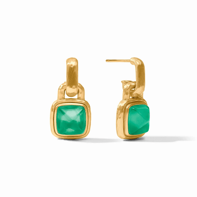 Julie Vos Sahara Hoop & Charm Earrings - Julie Vos