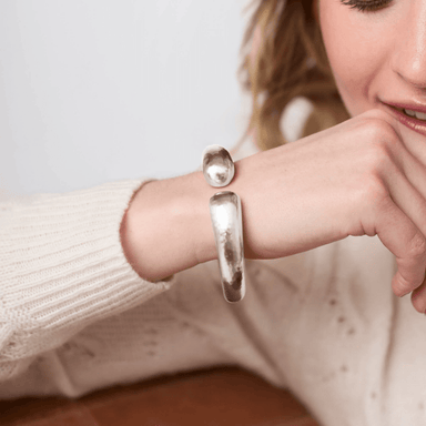 Julie Vos Solara Demi Cuff - Silver - Julie Vos