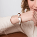 Julie Vos Solara Demi Cuff - Silver - Julie Vos