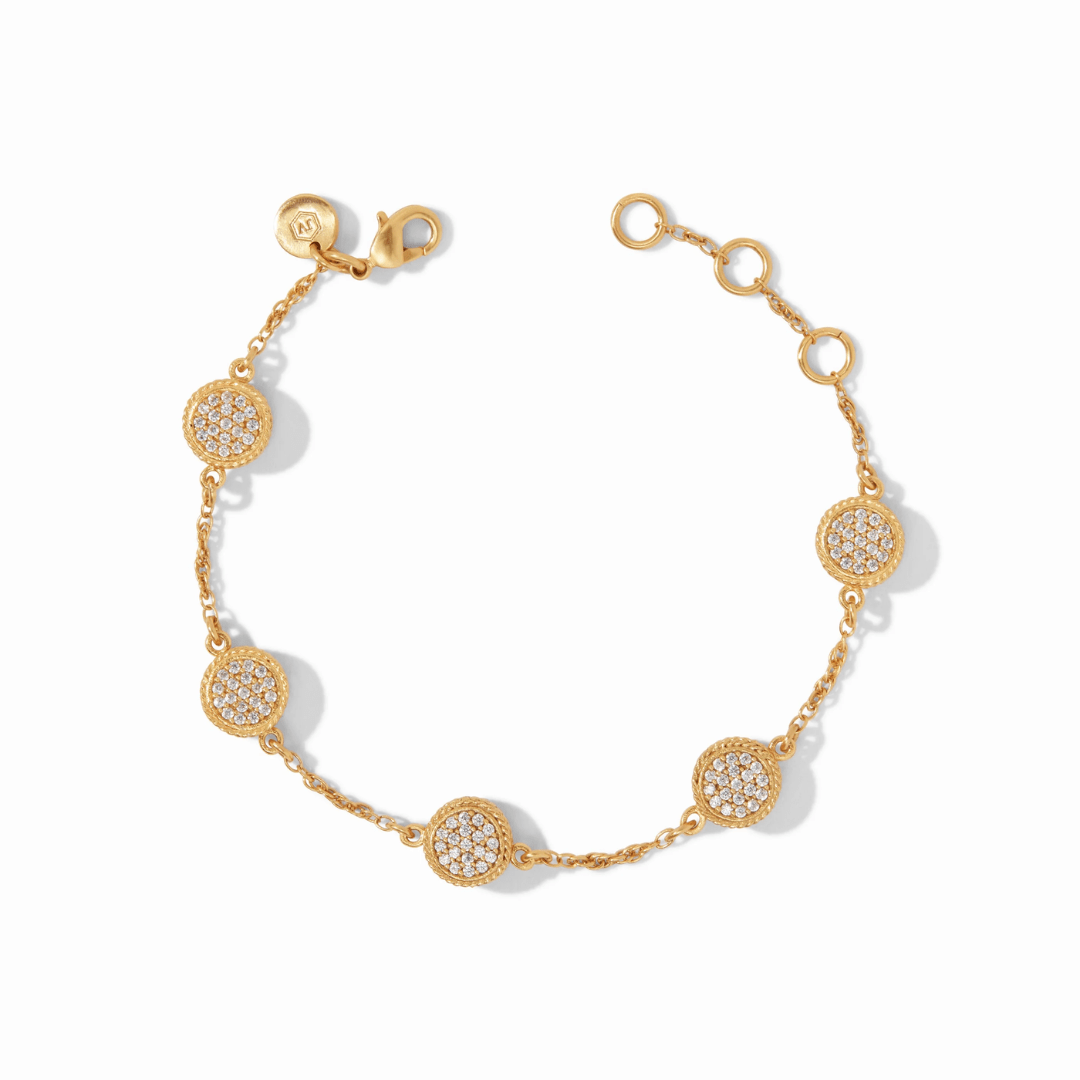 Julie Vos Windsor Delicate Bracelet- Pave Cubic Zirconia - Julie Vos