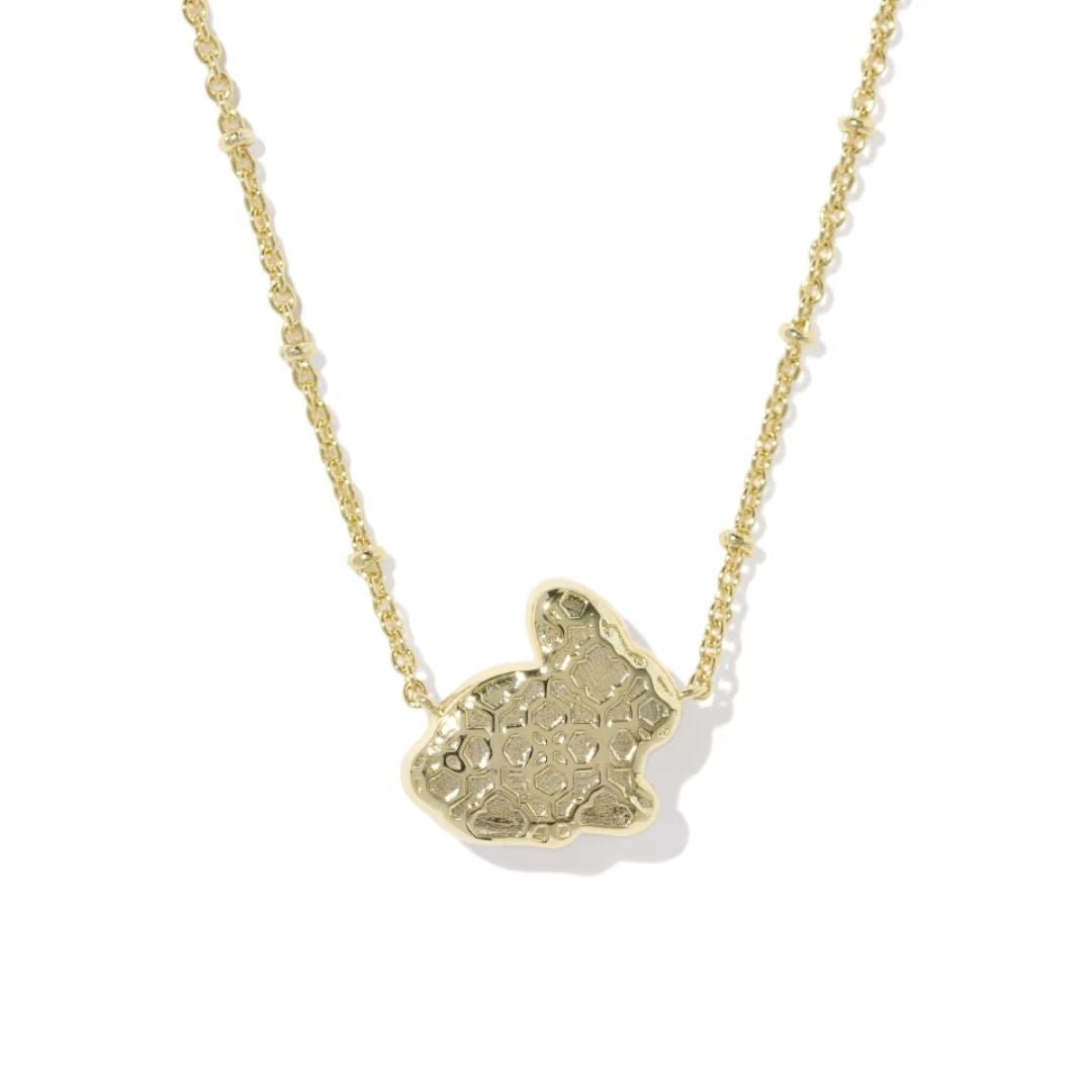 Kendra Scott Bunny Pendant Necklace - Gold - Kendra Scott