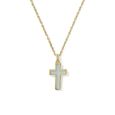 Kendra Scott Cross Pendant Necklace - Gold - Kendra Scott