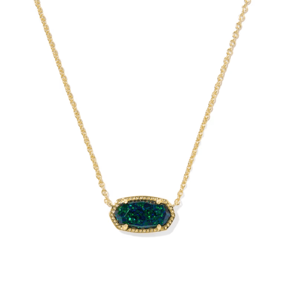 Kendra Scott Elisa Kyocera Opal Necklace - Gold - Kendra Scott
