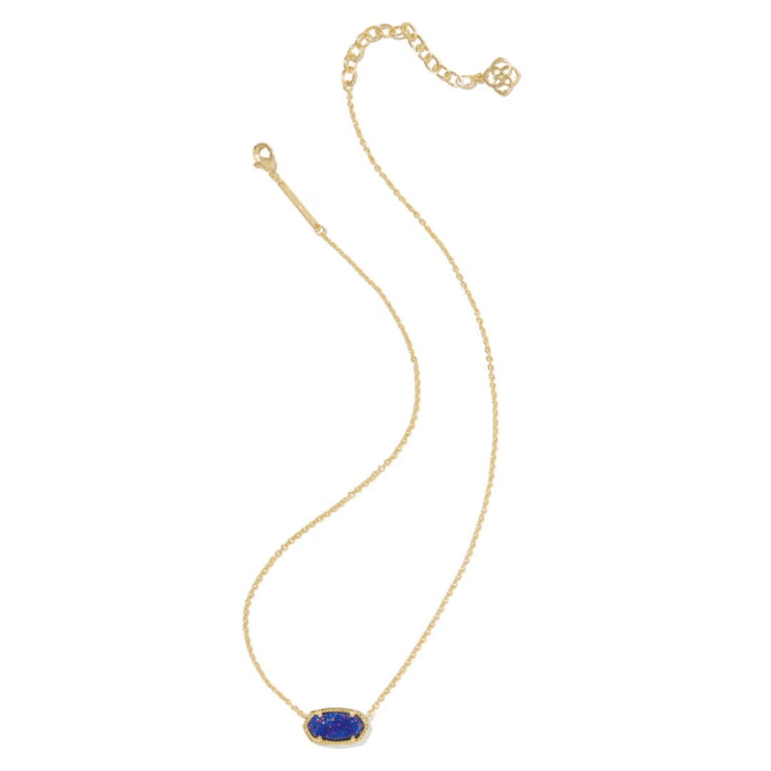 Kendra Scott Elisa Kyocera Opal Necklace - Gold - Kendra Scott