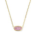 Kendra Scott Elisa Luxe Pendant Necklace - Gold - Kendra Scott