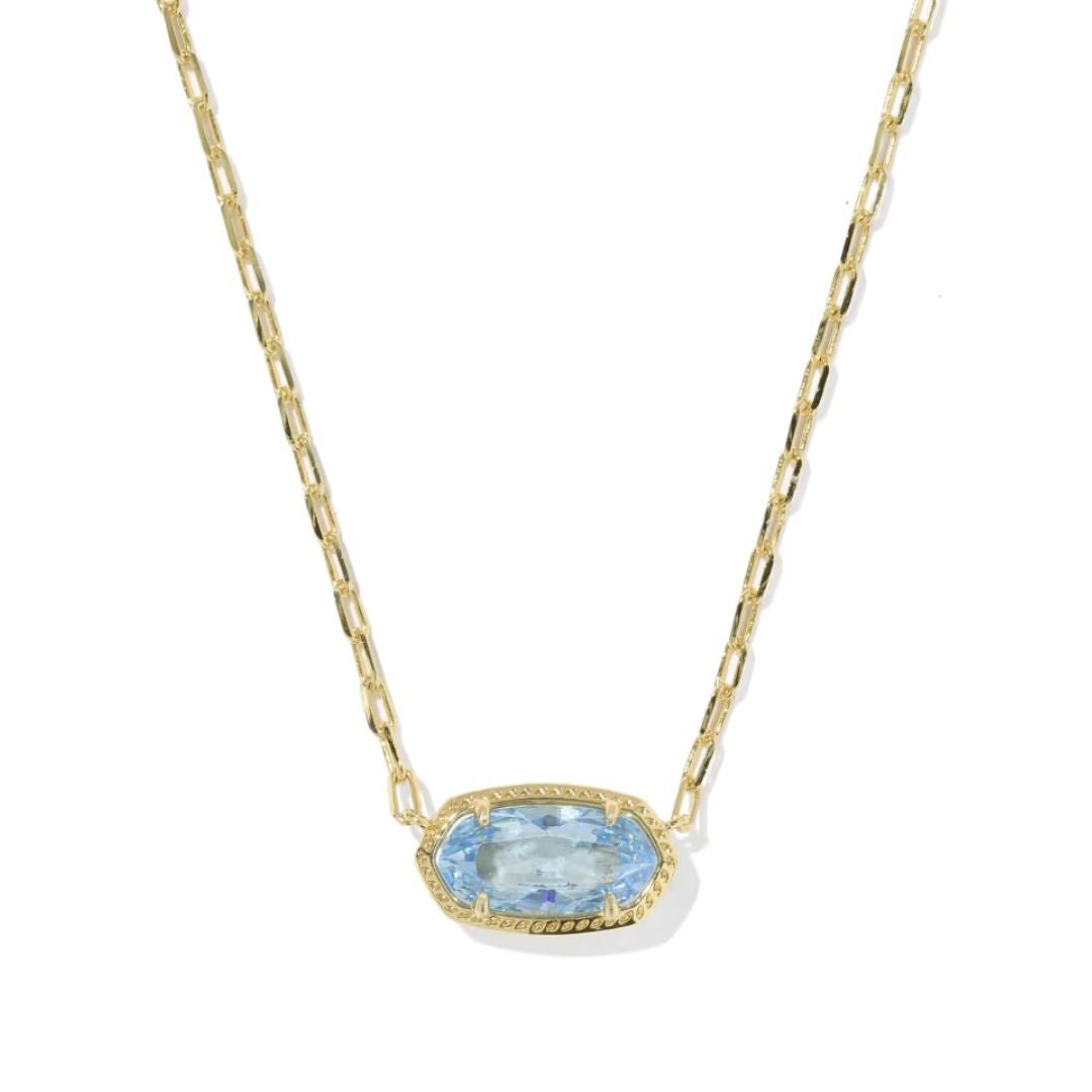 Kendra Scott Elisa Luxe Pendant Necklace - Gold - Kendra Scott