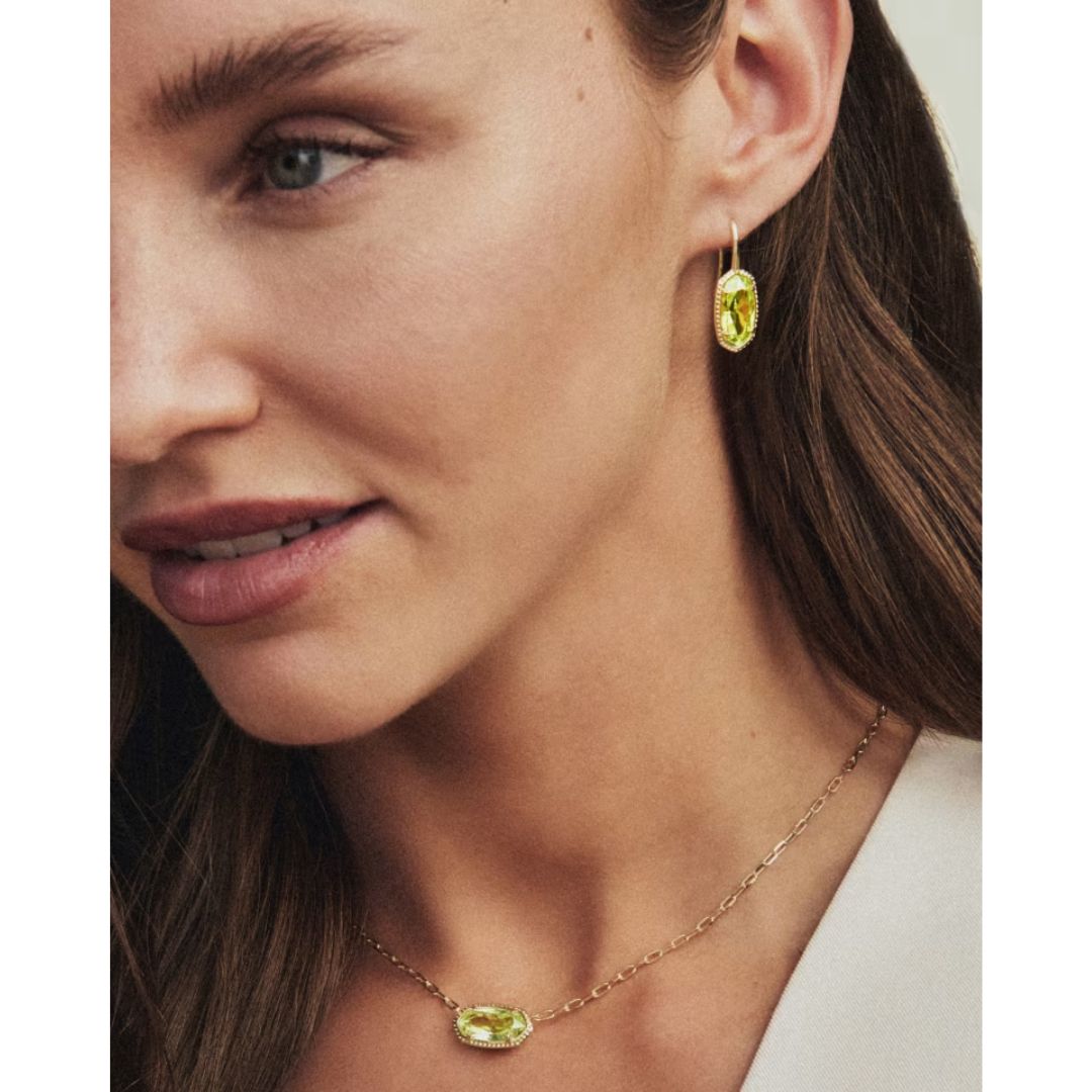 Kendra Scott Elisa Luxe Pendant Necklace - Gold - Kendra Scott