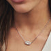 Kendra Scott Elisa Luxe Pendant Necklace in Silver in White CZ - Kendra Scott