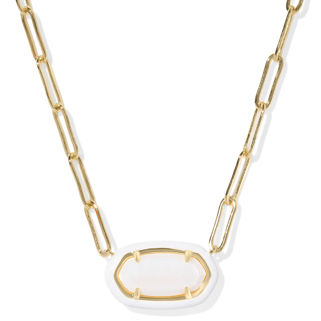 Kendra Scott Elisa Paperclip Necklace - Gold - Kendra Scott