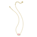Kendra Scott Elisa Short Pendant Necklace - Gold - Kendra Scott