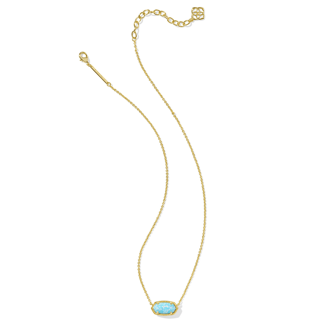 Kendra Scott Elisa Short Pendant Necklace - Gold - Kendra Scott