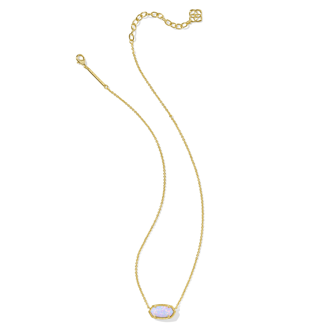Kendra Scott Elisa Short Pendant Necklace - Gold - Kendra Scott