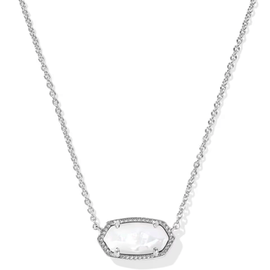 Kendra Scott Elisa Silver Pendant Necklace - Kendra Scott