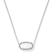 Kendra Scott Elisa Silver Pendant Necklace - Kendra Scott