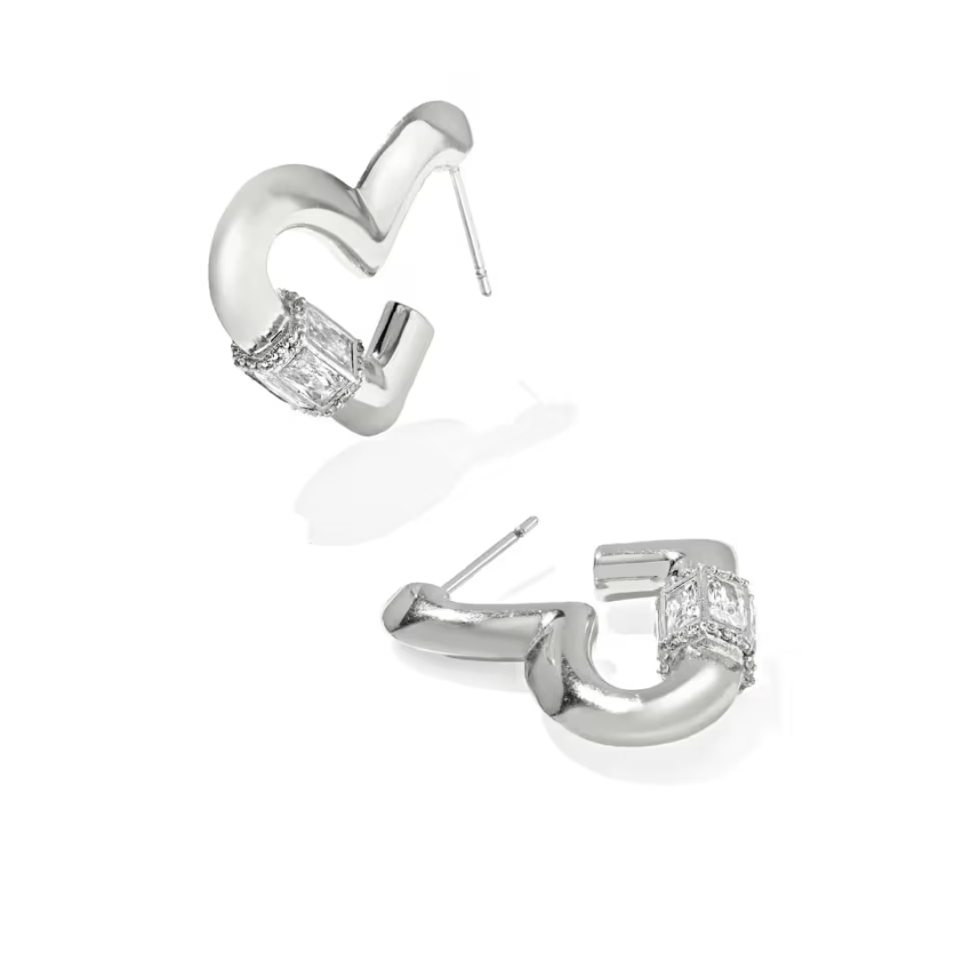 Kendra Scott Emery Heart Hoop Earrings - Kendra Scott
