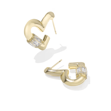 Kendra Scott Emery Heart Hoop Earrings - Kendra Scott