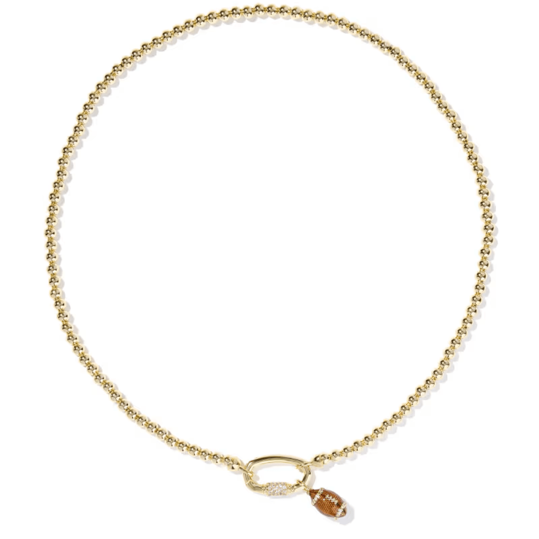 Kendra Scott Football Metal Strand Necklace - Kendra Scott