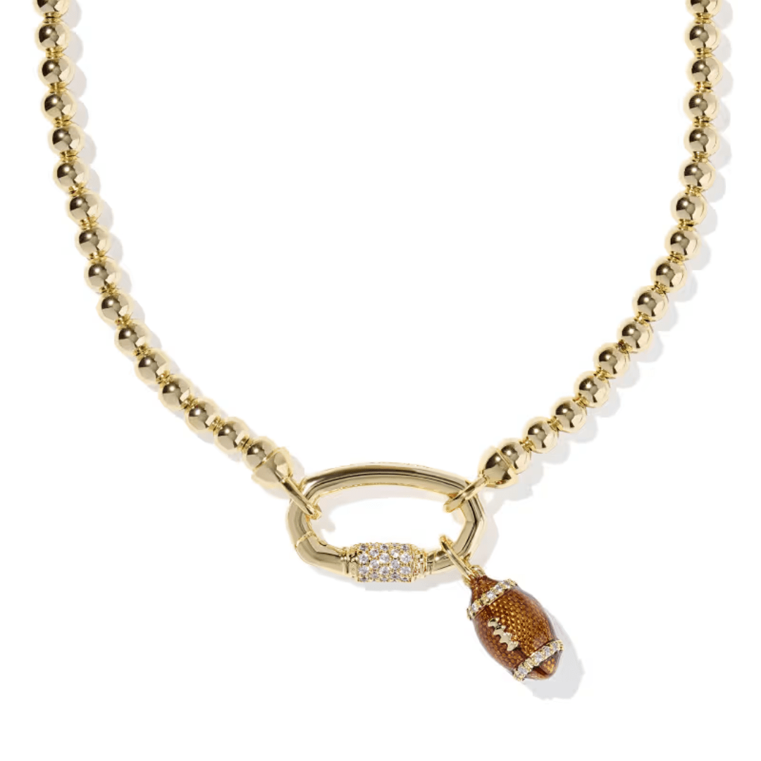 Kendra Scott Football Metal Strand Necklace - Kendra Scott